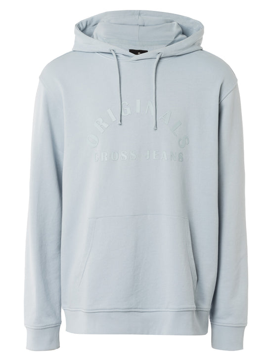 Herren Regular Hoodie in hellblau