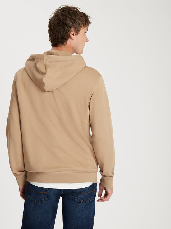 Herren Regular Hoodie In Taupe