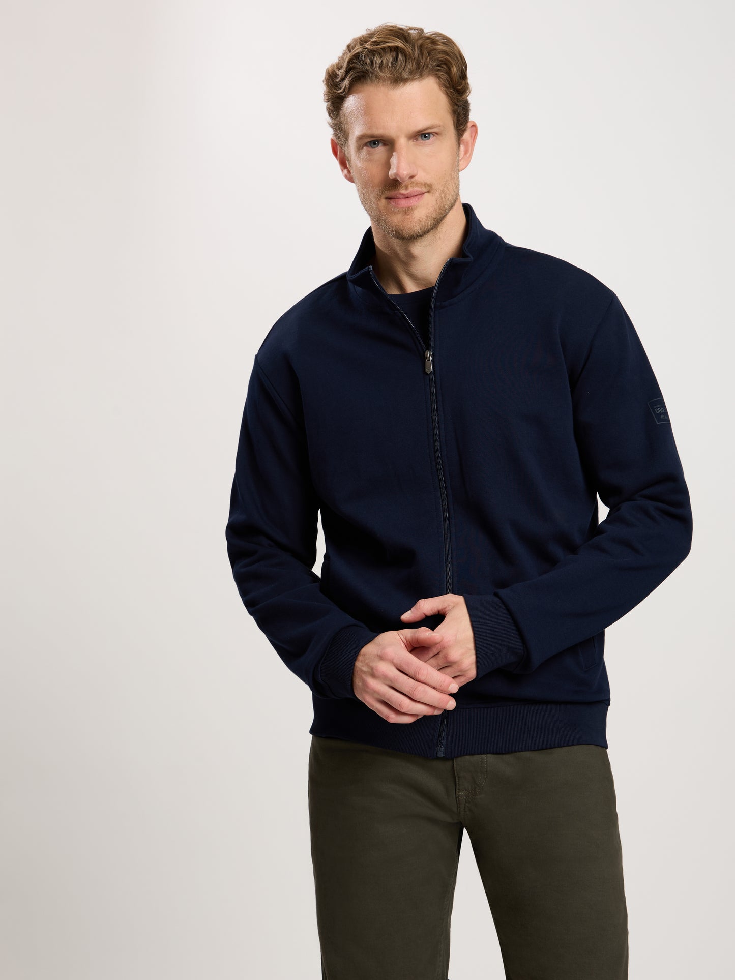 Herren Regular Sweat in dunkelblau