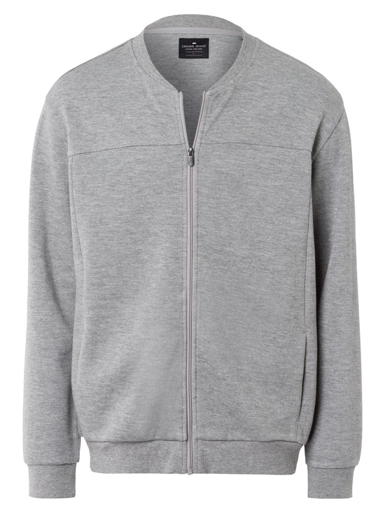 Herren Regular Sweat In Grey Melange