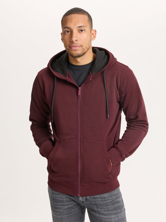 REGULAR FIT FRENCH TERRY SWEATSHIRTJACKE