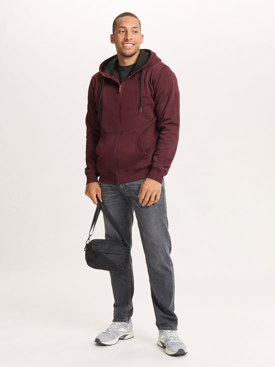 REGULAR FIT FRENCH TERRY SWEATSHIRTJACKE