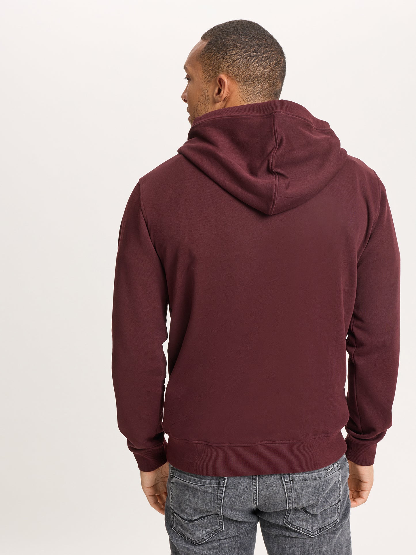 REGULAR FIT FRENCH TERRY SWEATSHIRTJACKE