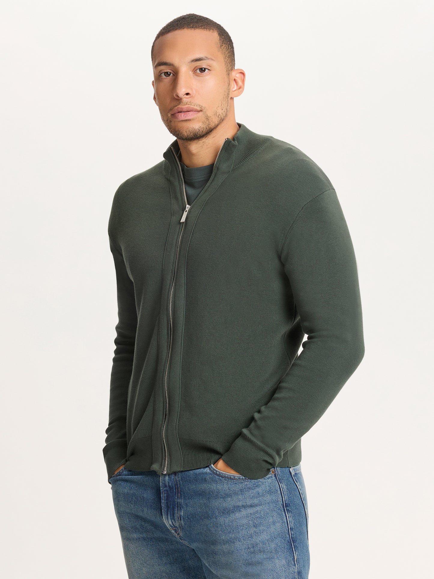REGULAR FIT  SWEATSHIRTJACKE