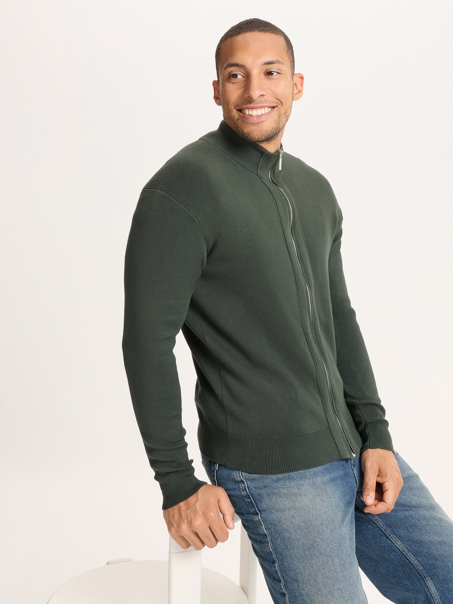 REGULAR FIT  SWEATSHIRTJACKE