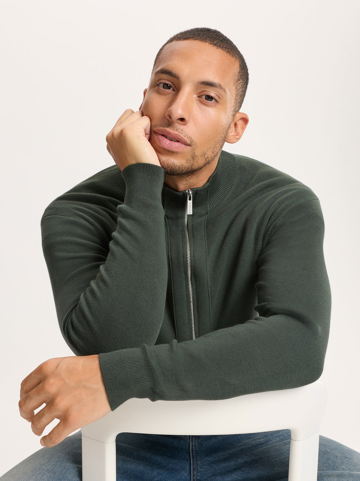 REGULAR FIT  SWEATSHIRTJACKE