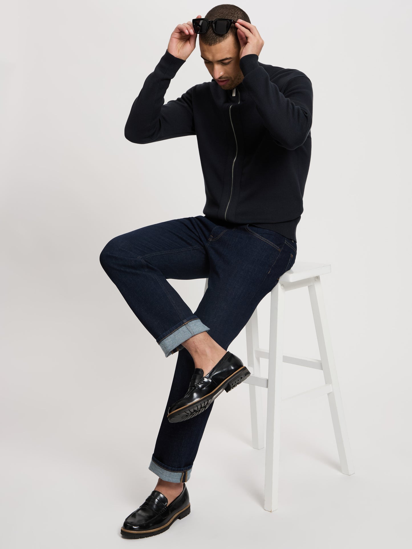 REGULAR FIT  SWEATSHIRTJACKE