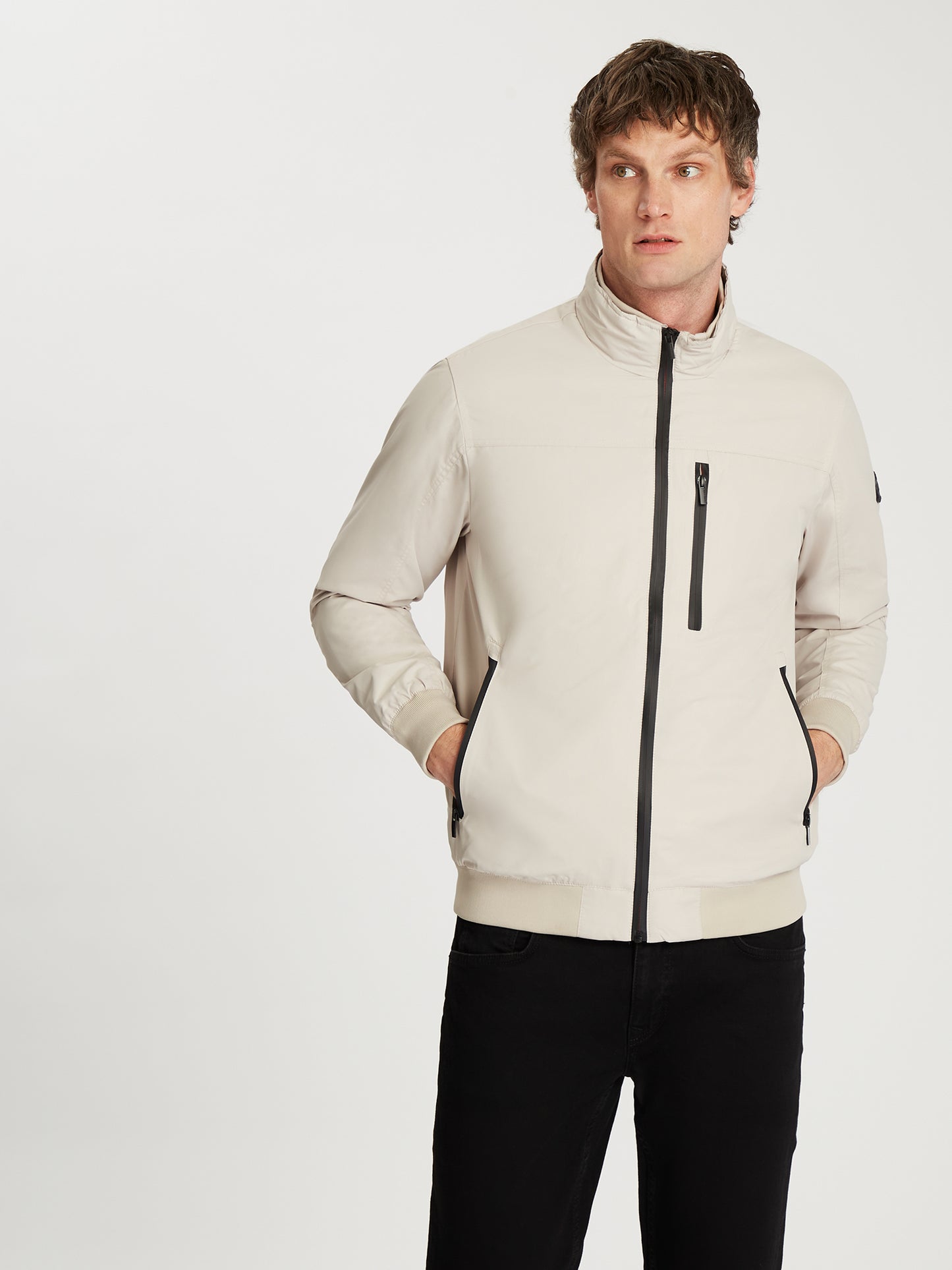Herren Blouson in beige