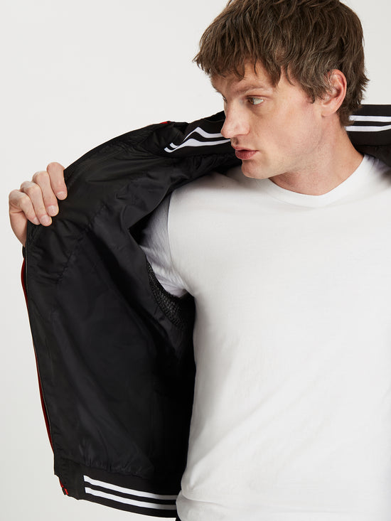 Herren Blouson in schwarz