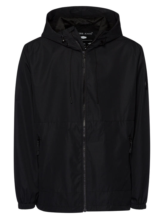 Herren Übergangsjacke in schwarz