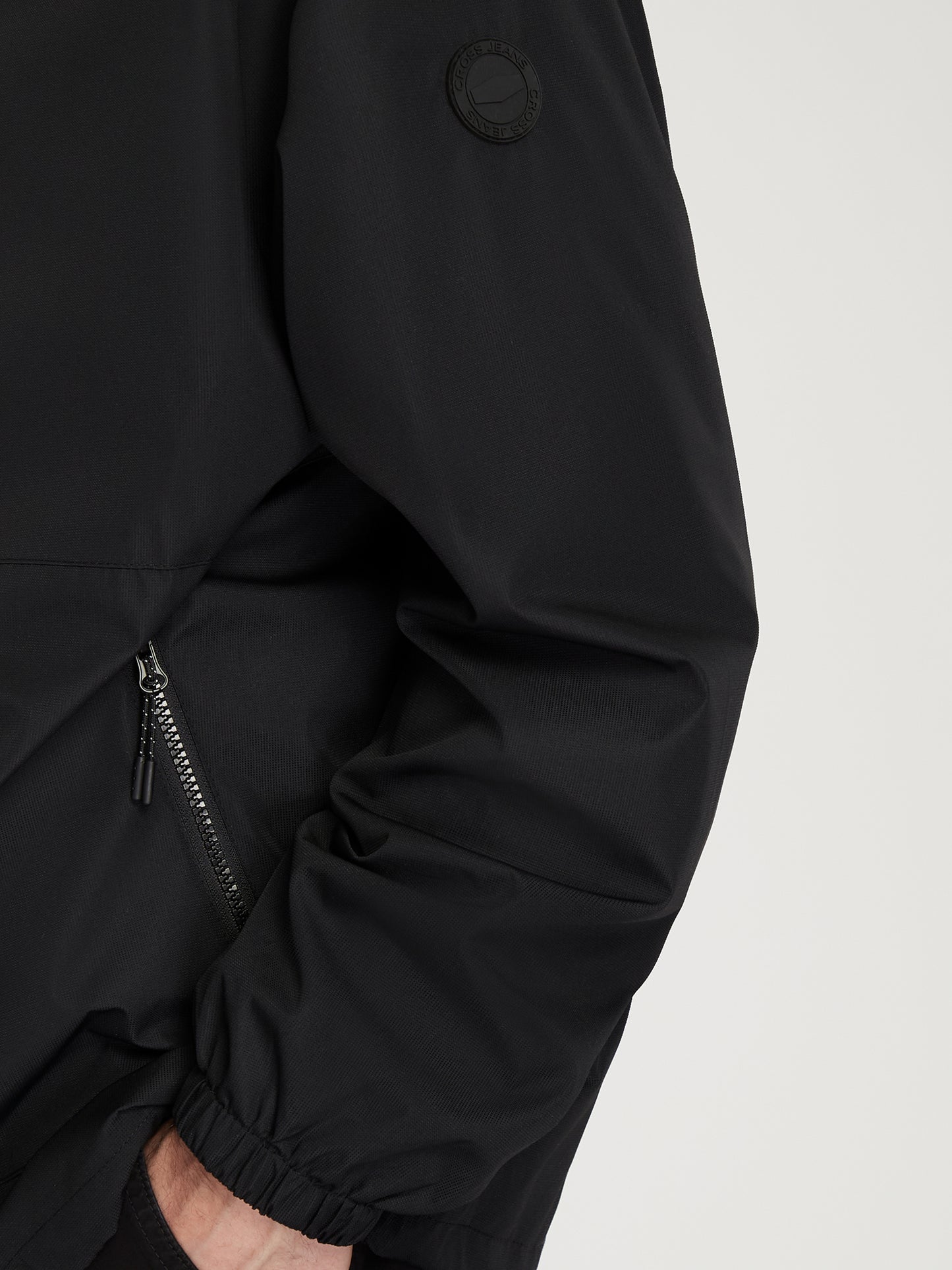 Herren Übergangsjacke in schwarz