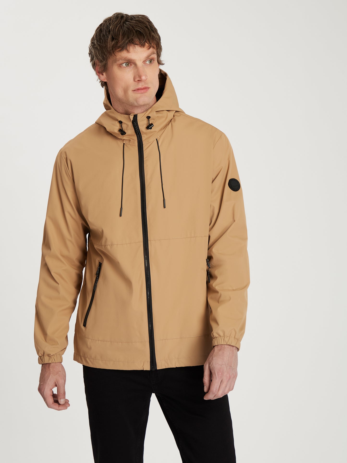 Herren Übergangsjacke in taupe