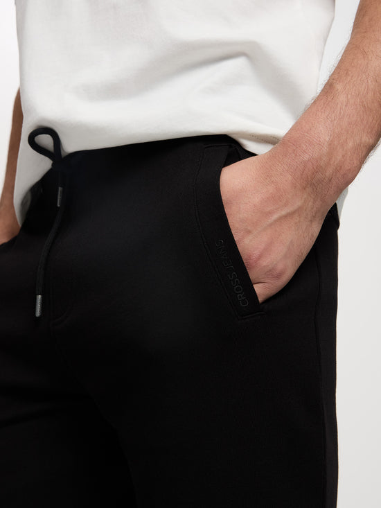 Herren Regular Shorts in schwarz