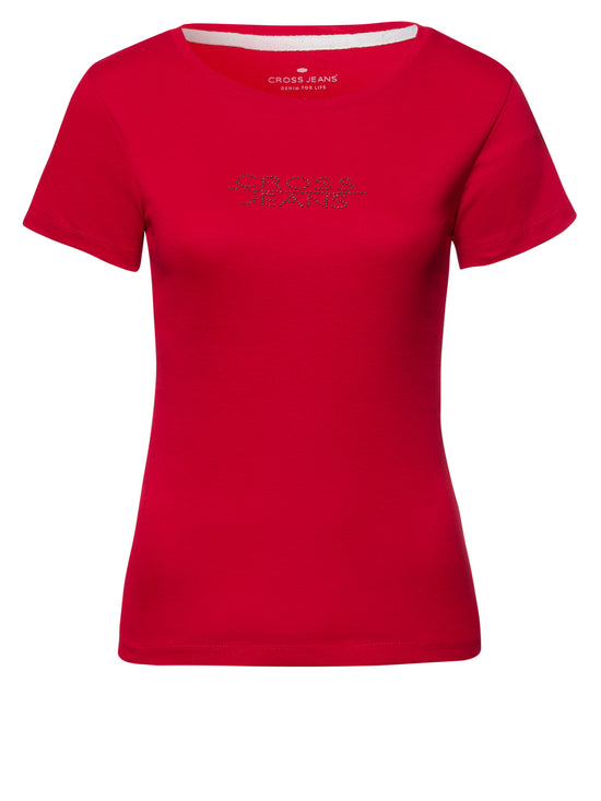 Women's Slim T-Shirt In Red