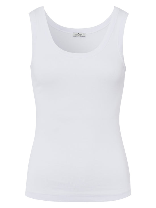Damen Regular T-Shirt mit Print ecru.