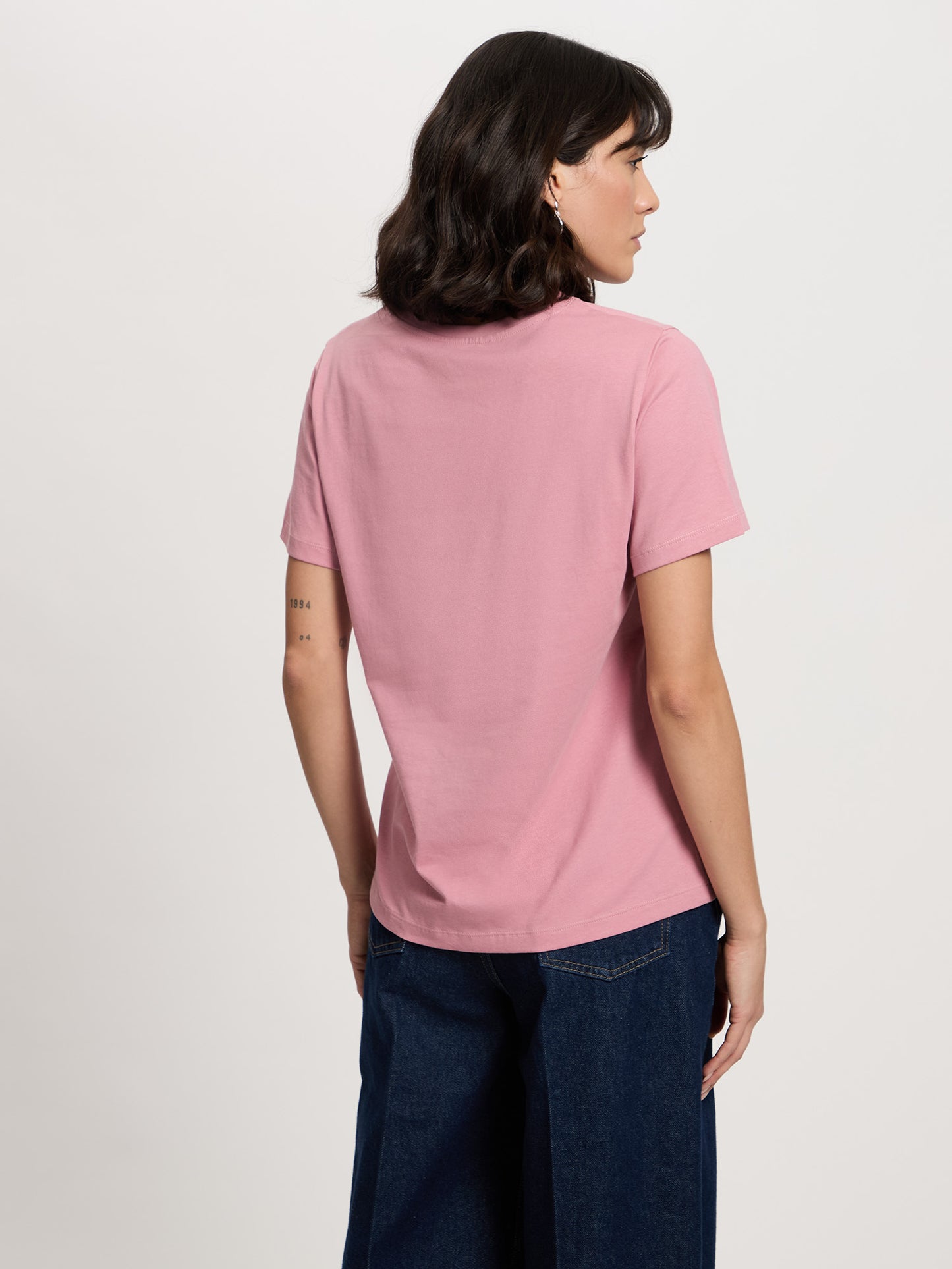 Damen Regular T-Shirt in rosa