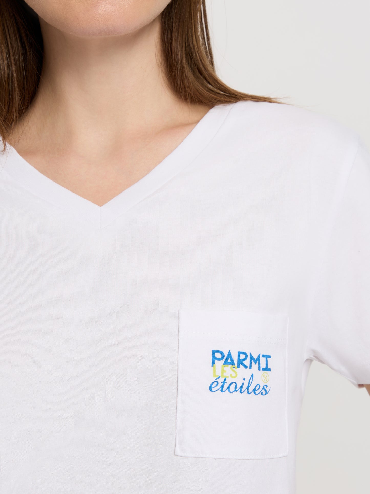 Damen Regular T-Shirt in weiß