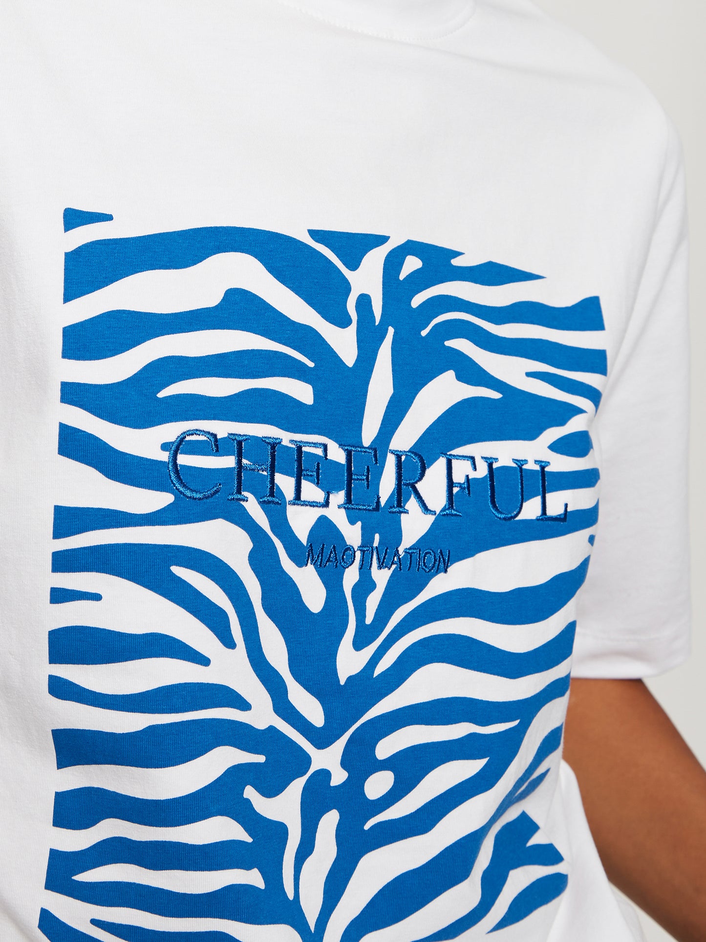 Damen Regular T-Shirt in weiß