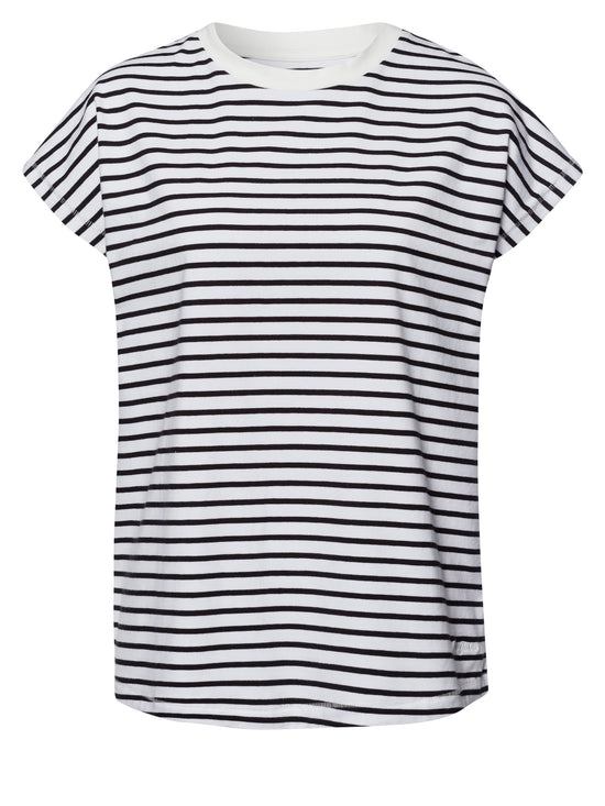 Damen Regular T-Shirt gestreift