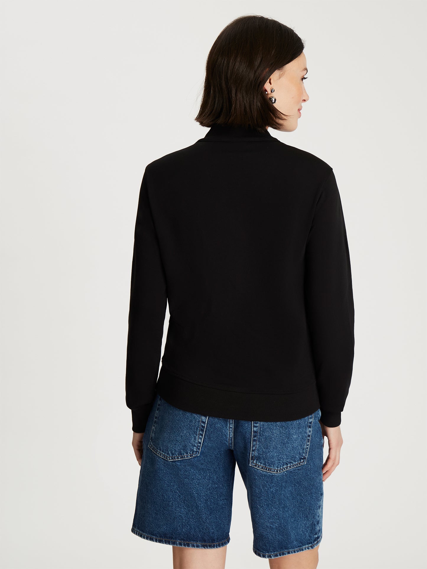 Damen Blouson in schwarz