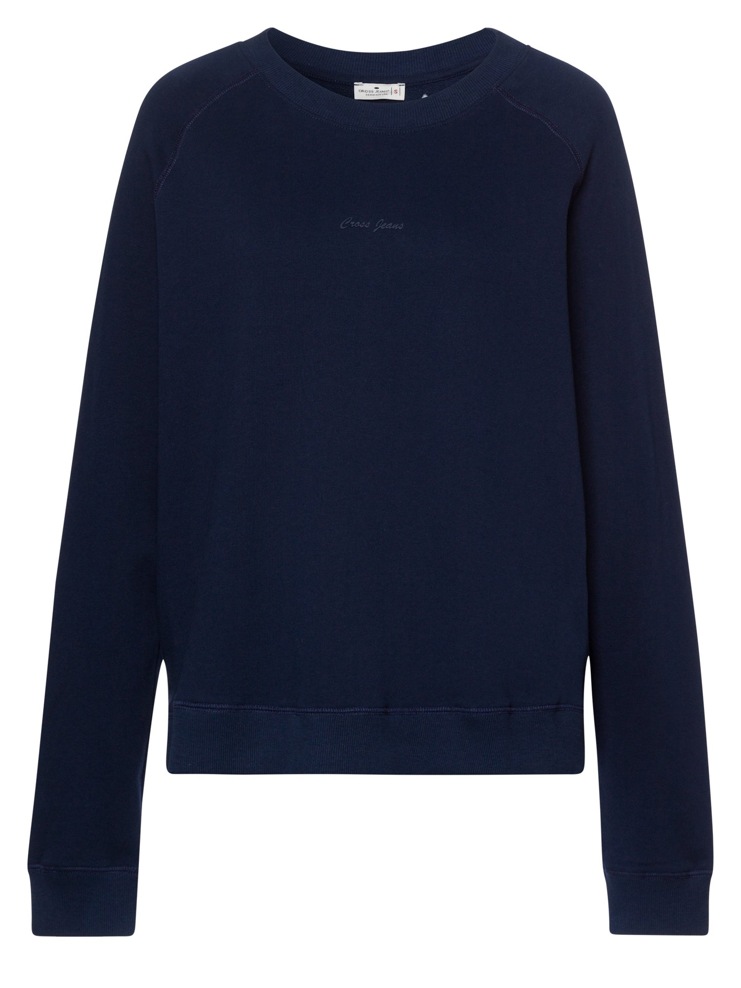 Damen Regular Sweatshirt in dunkelblau