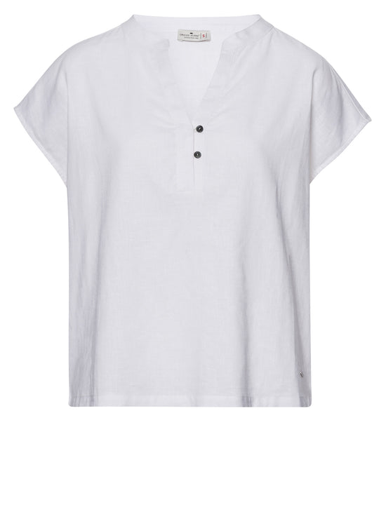 Damen Regular Bluse in weiß