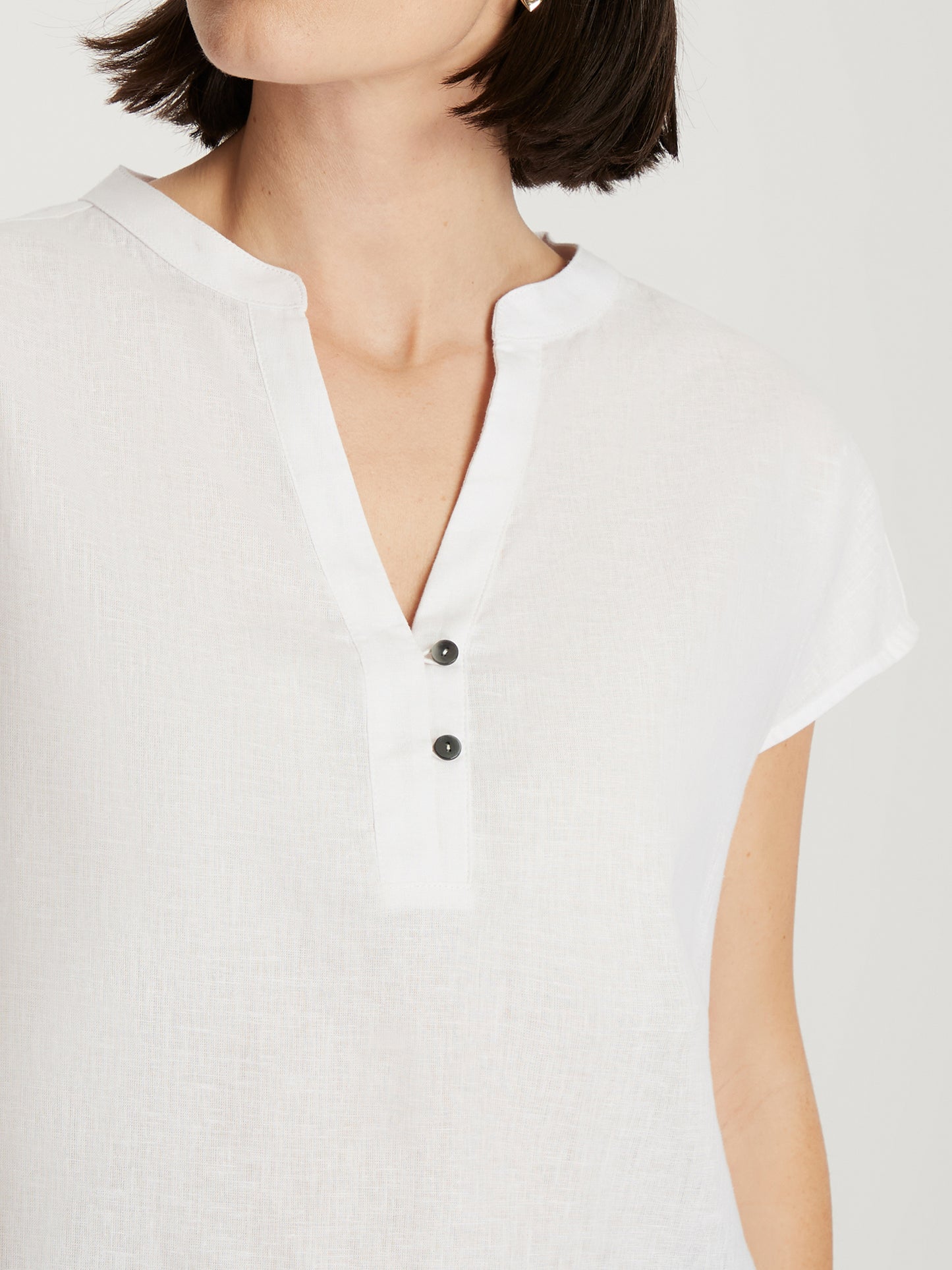 Damen Regular Bluse in weiß