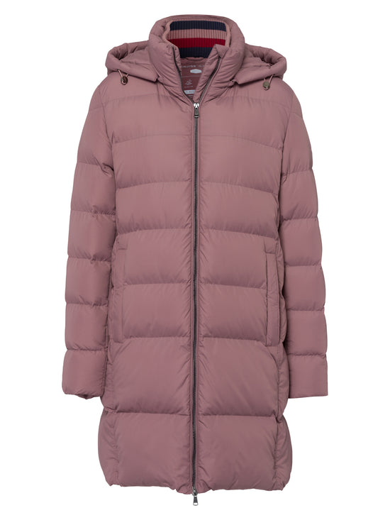 Women's regular short coat in pink