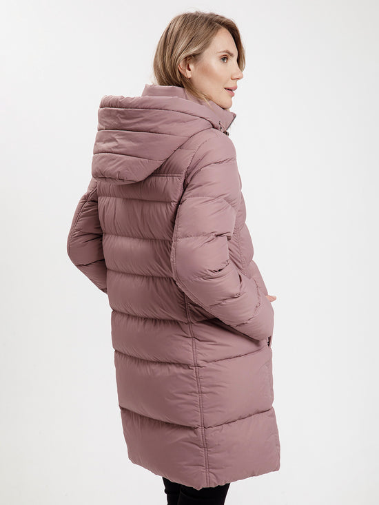 Damen Regular Kurzmantel in rosa