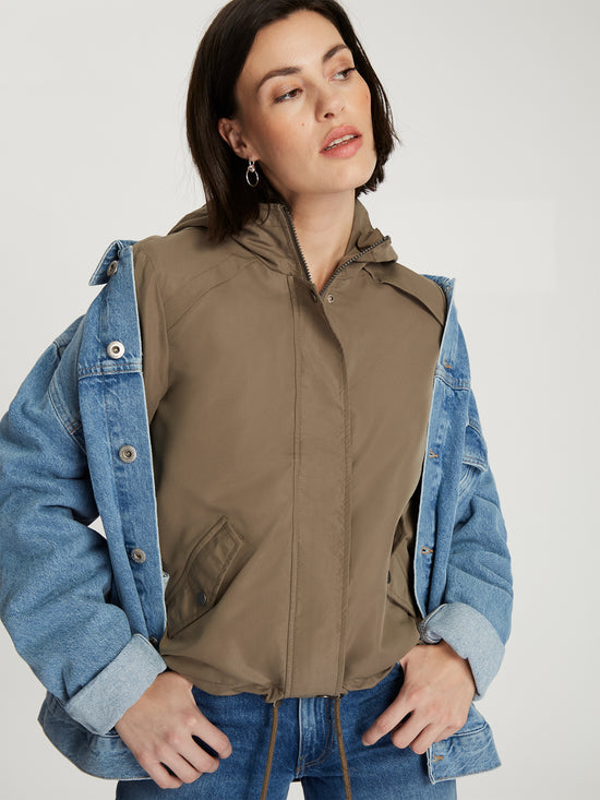 Damen Übergangsjacke in khaki