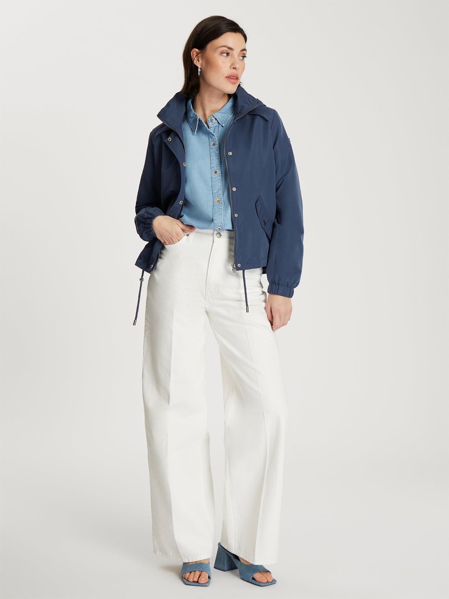 Damen Übergangsjacke in indigo