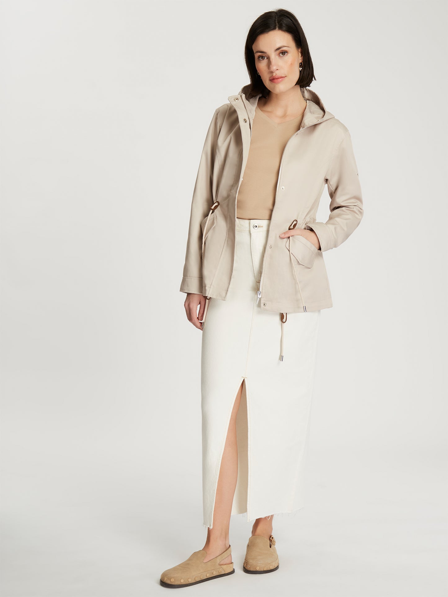 Damen Übergangsjacke in beige