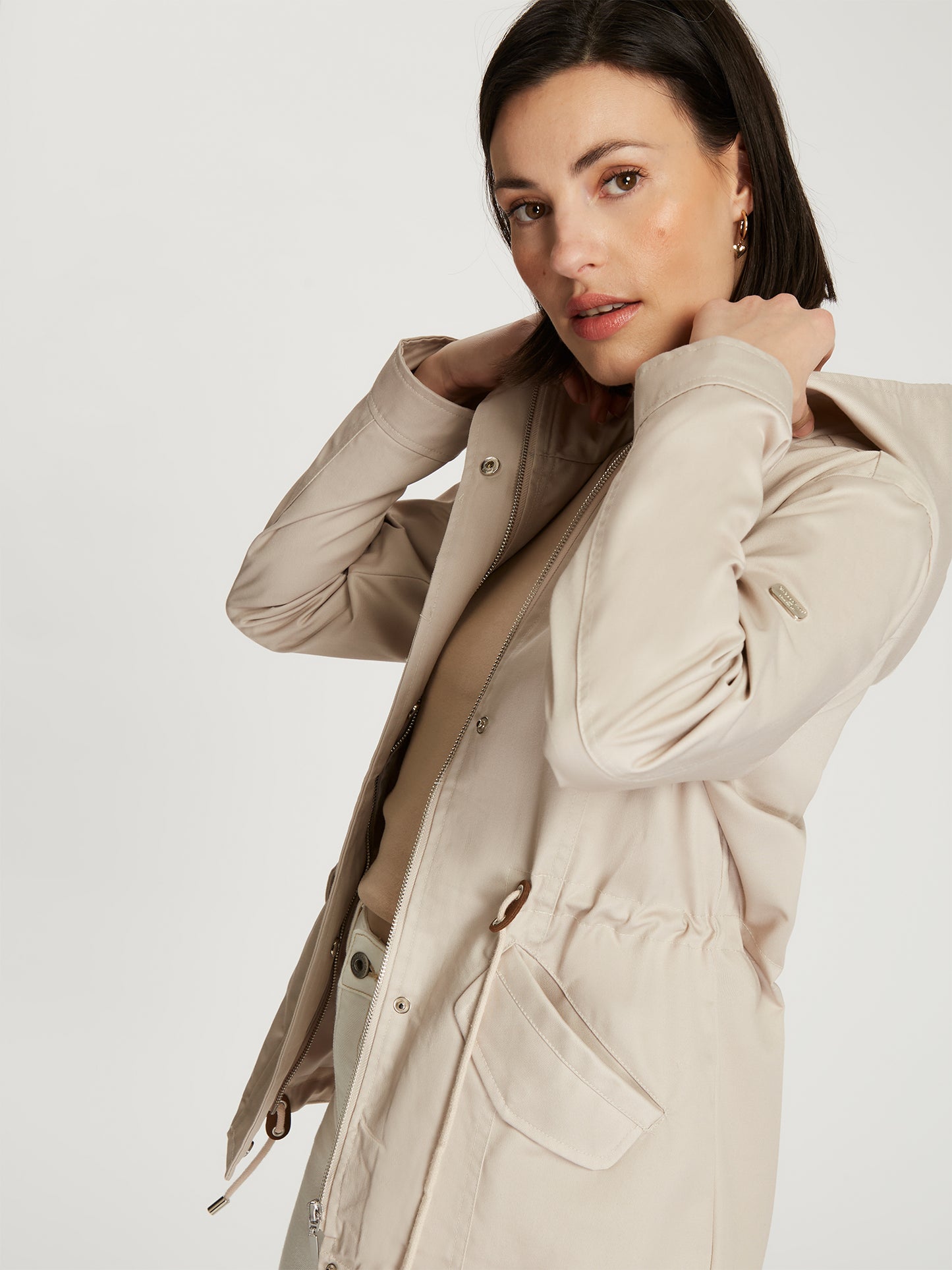 Damen Übergangsjacke in beige