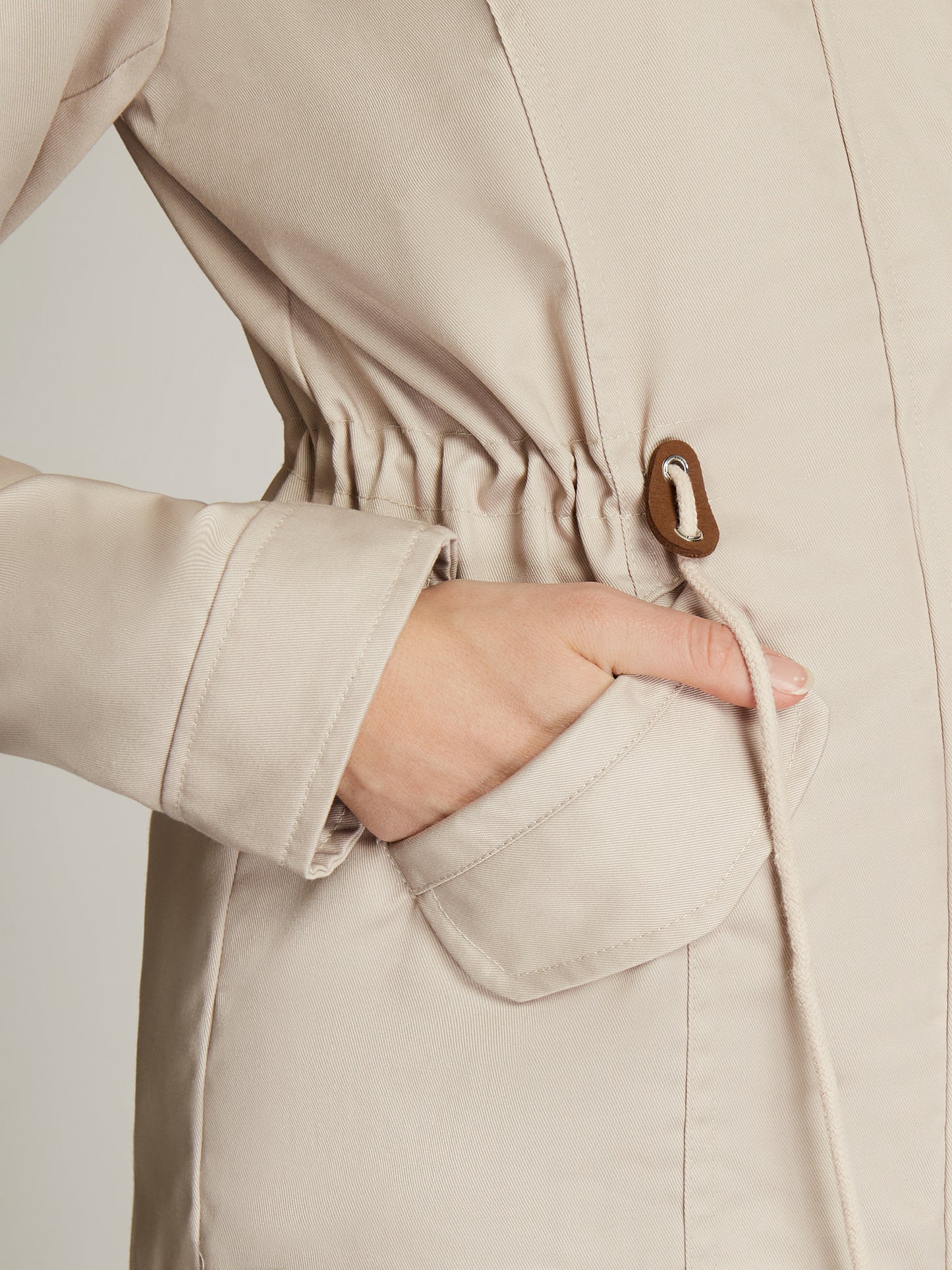 Damen Übergangsjacke in beige