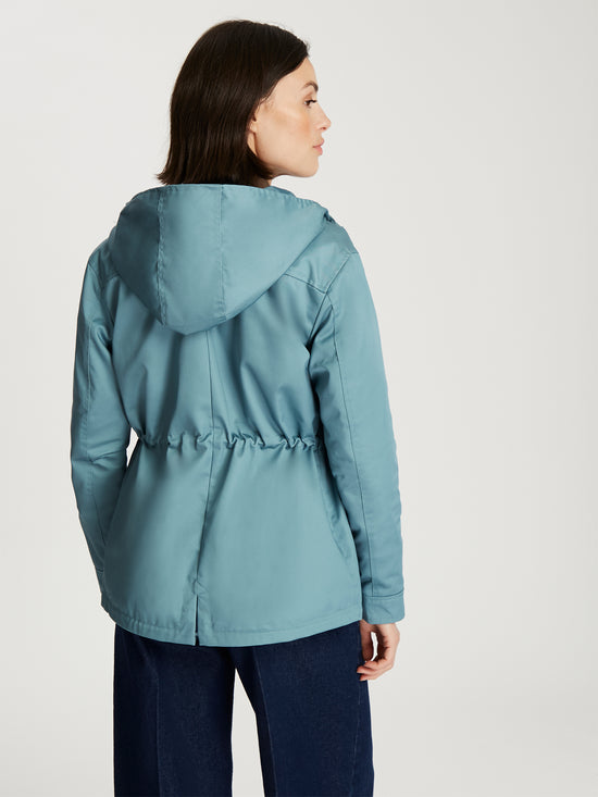 Damen Regular Outdoorjacke in blau