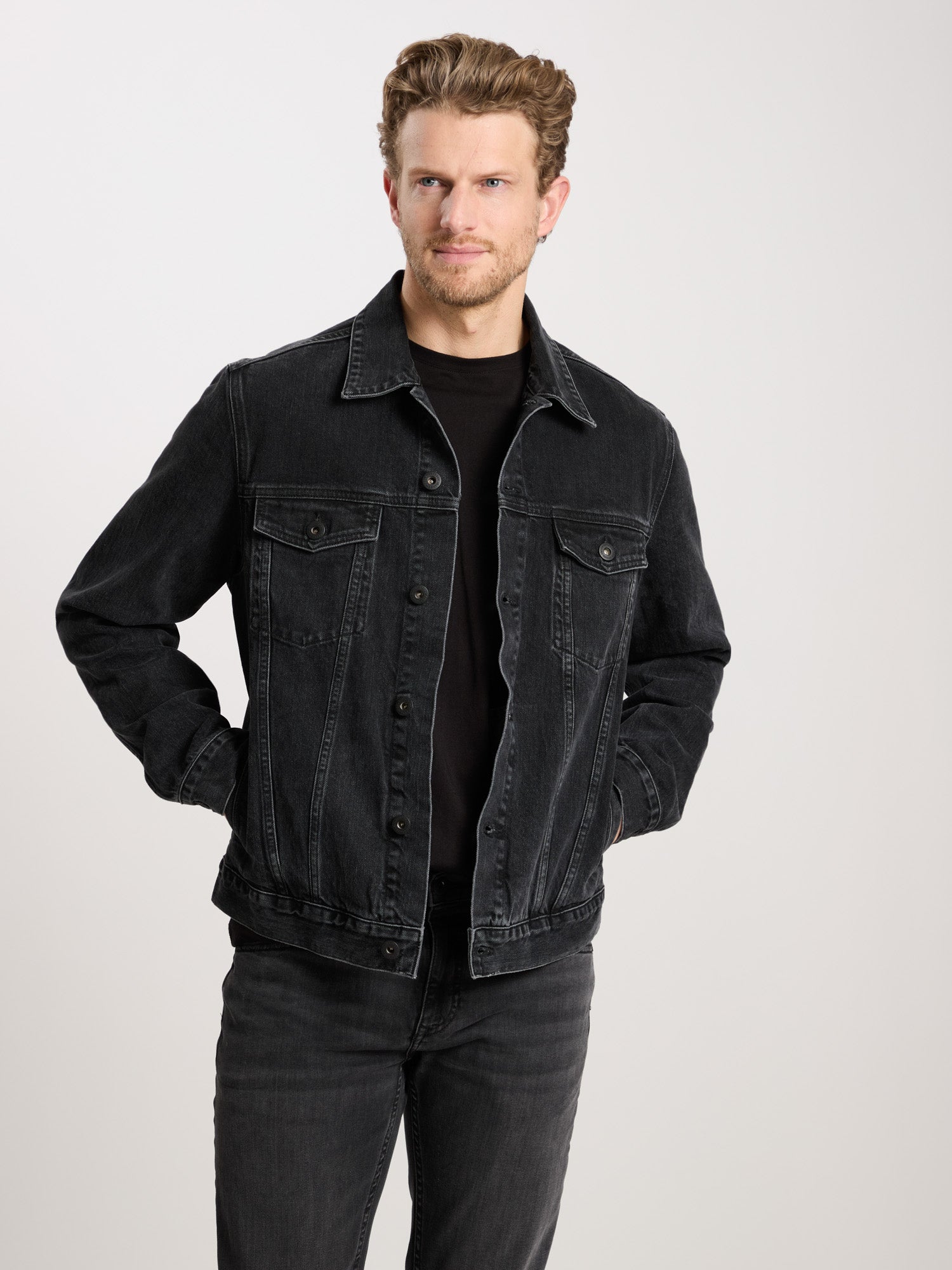 シュタンバウム 20AW BLACK DENIM JACKET ジャケット F JBGJ1002.jpg