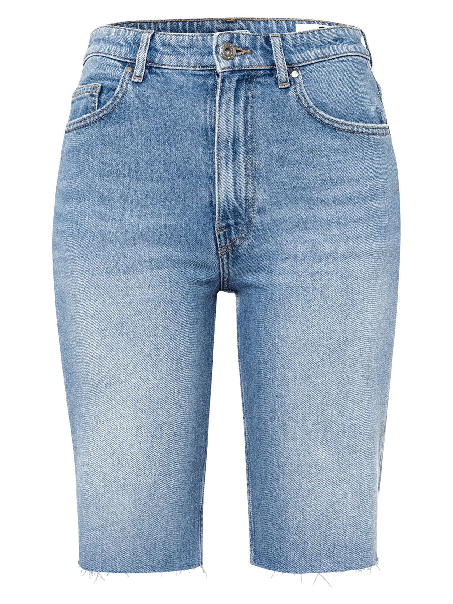 Marisa Damen Jeans Shorts hellblau