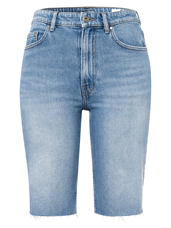 Marisa Damen Jeans Shorts hellblau