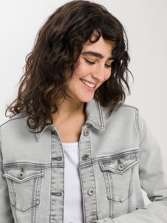 REGULAR JACKET | DAMEN JEANS JEANSJACKE