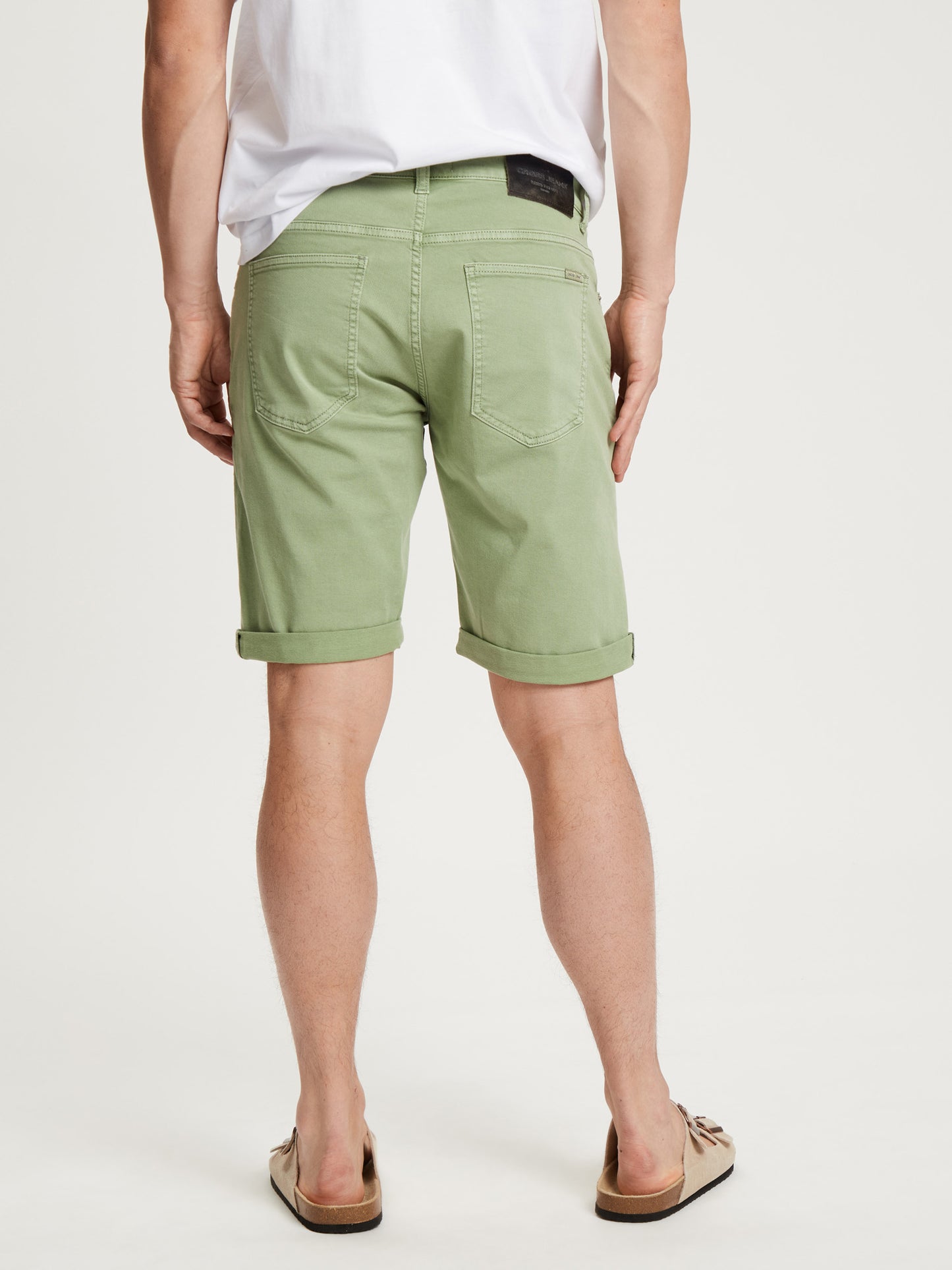 Leom Herren Shorts Regular Fit mint