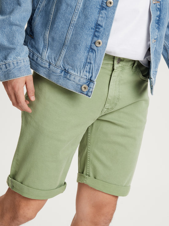 Leom Herren Shorts Regular Fit mint