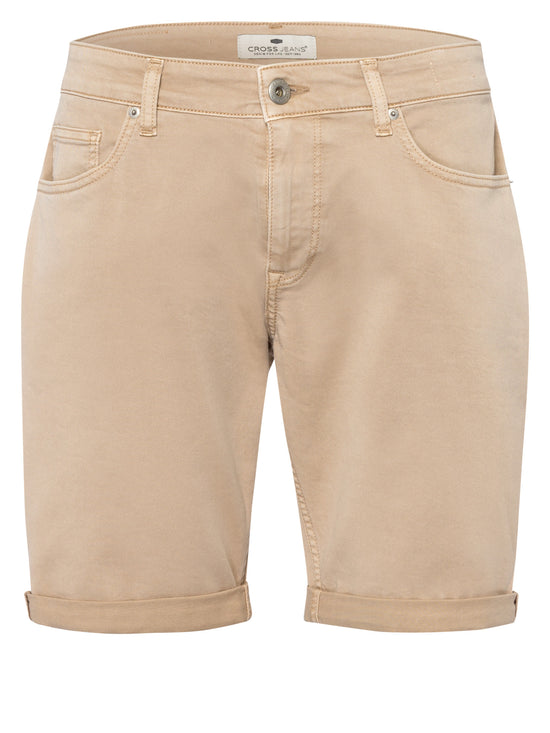 Leom men's shorts regular fit beige