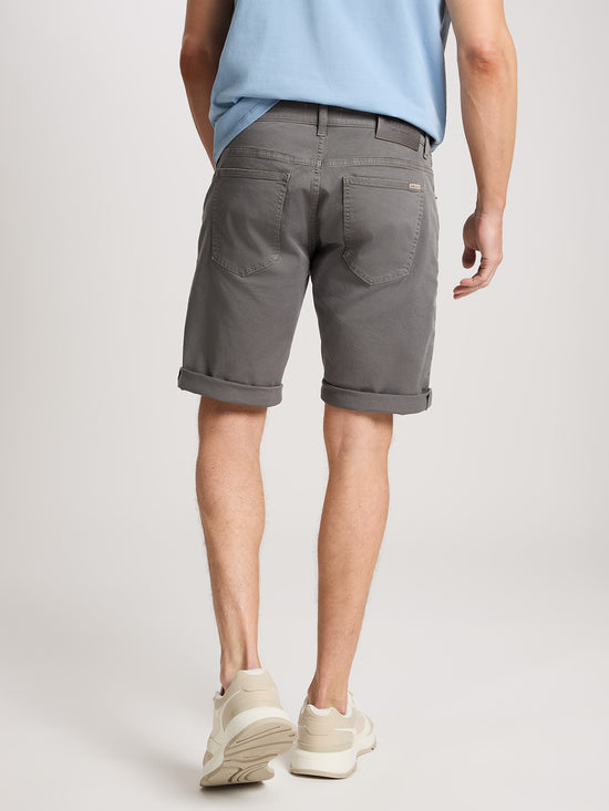 LEOM | HERREN SWEAT DENIM SHORTS