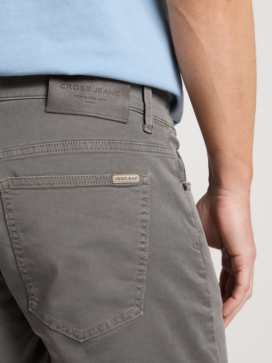 LEOM | HERREN SWEAT DENIM SHORTS
