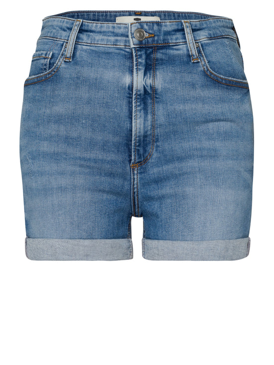 Damen Jeans Shorts hellblau