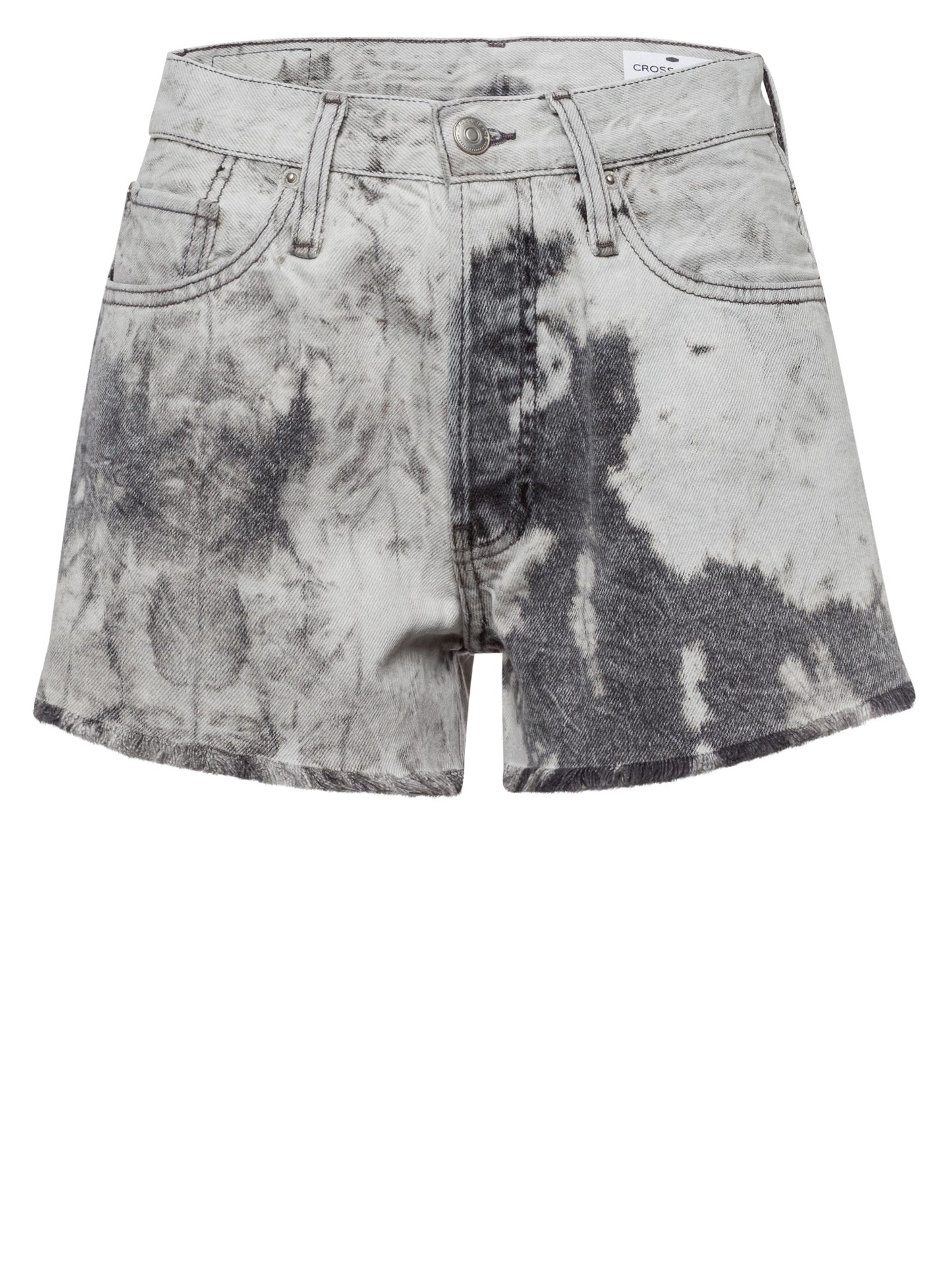 Women's denim shorts grey