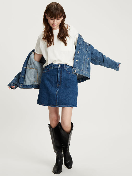 SKIRT | DAMEN  JEANSROCK
