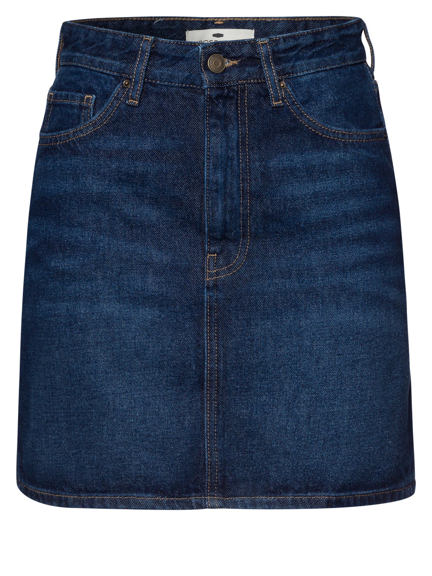 Damen Minirock Regular Fit dunkelblau