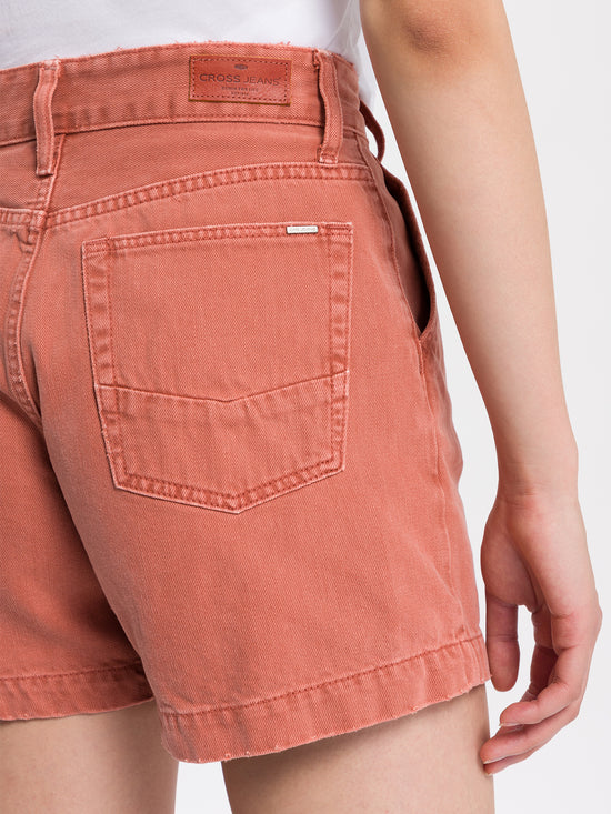 Women's chino shorts brown