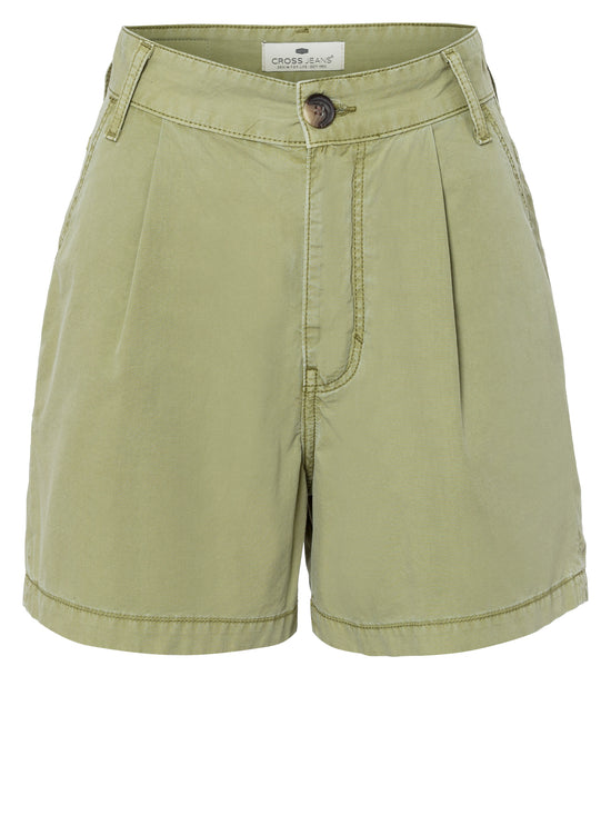Women's chino shorts khaki